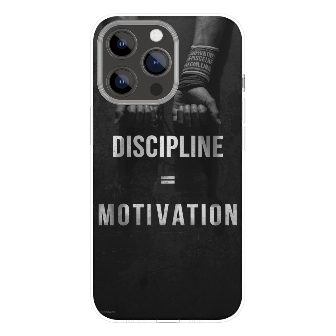 Discipline > Motivation Premium Matte Case