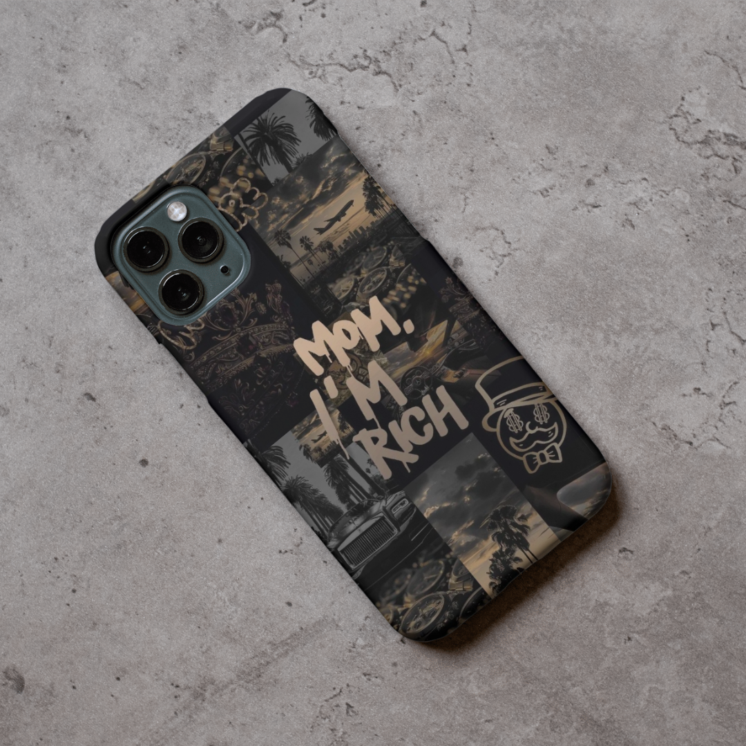 Mom I Am Rich Ultra Premium Phone Case