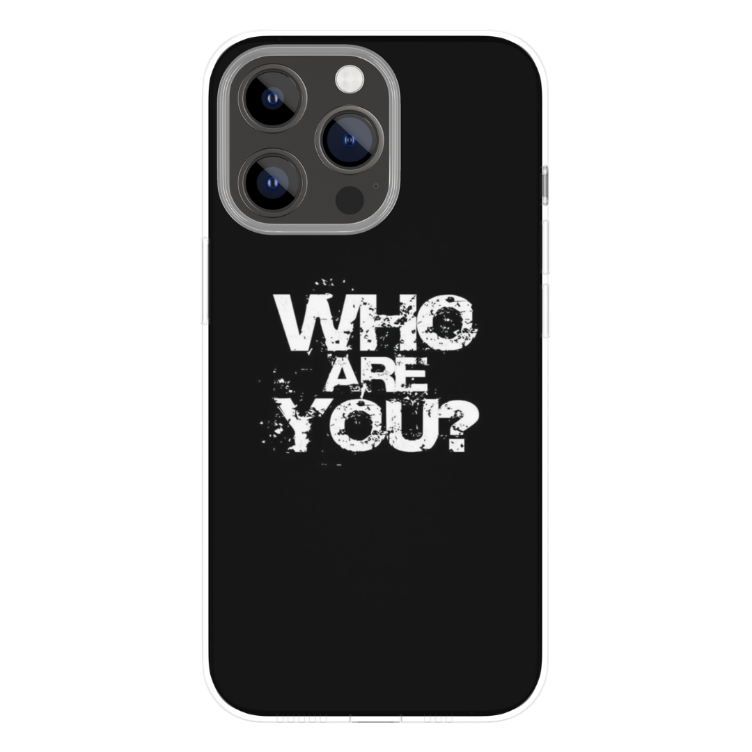 Who Are You? – Minimal Matte Case