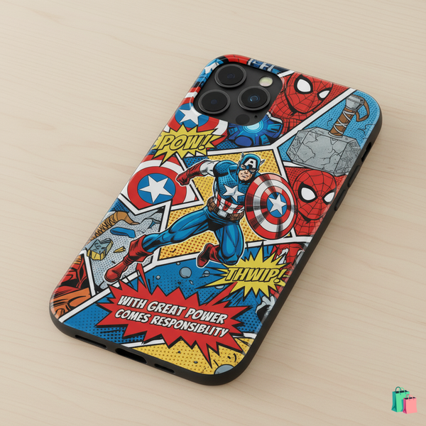 Marvel Pop Art iPhone All models Case