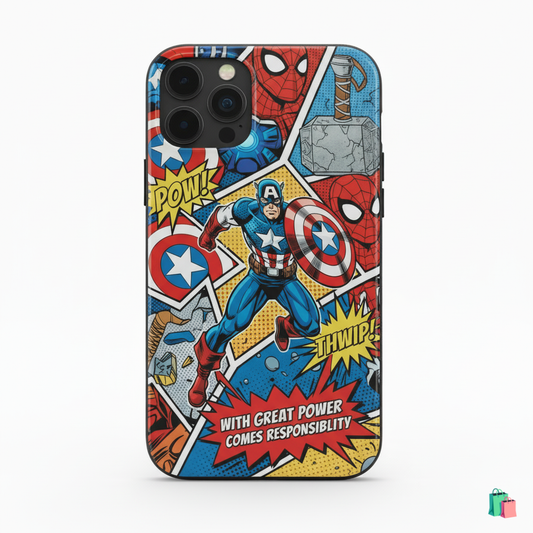Marvel Pop Art iPhone All models Case