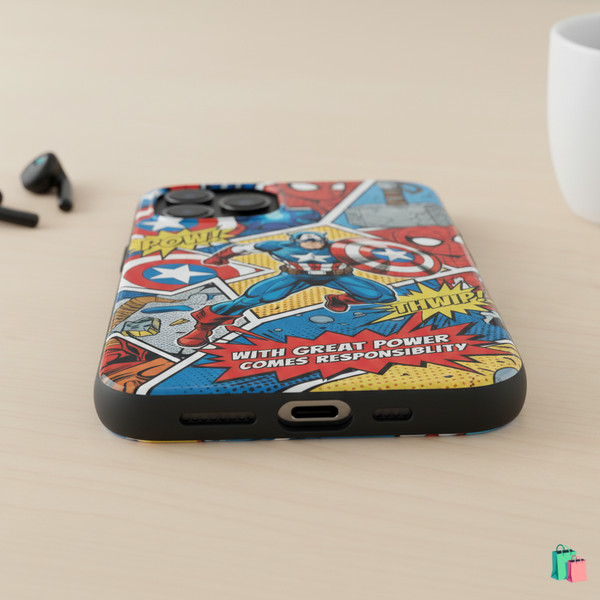 Marvel Pop Art iPhone All models Case