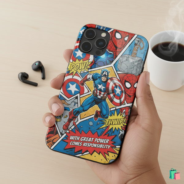 Marvel Pop Art iPhone All models Case