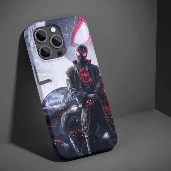 Miles Morales Dark Vibe Phone Case 🕷️🔥