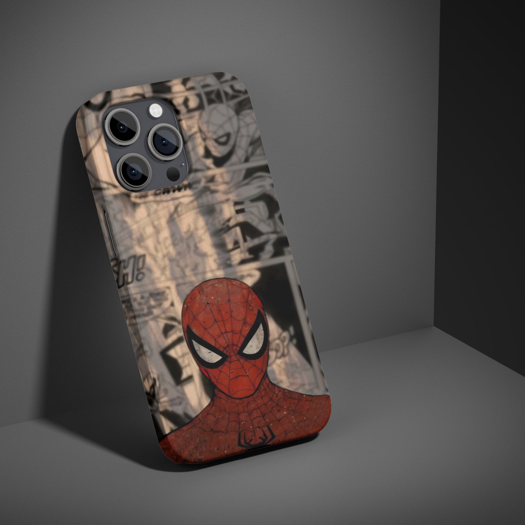 Vintage Comic Hero Phone Case