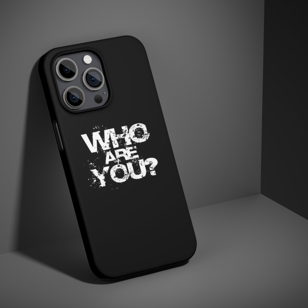 Who Are You? – Minimal Matte Case