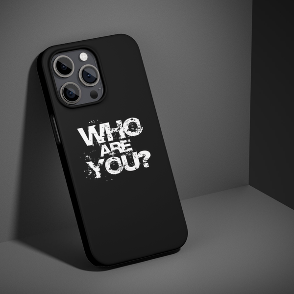Who Are You? – Minimal Matte Case