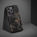 Dark mindset smoking aesthetic phone case