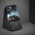Dodge Challenger night drive phone case