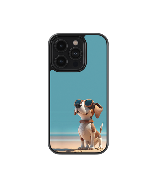 Cool Dog Beach Aesthetic Phone Case
