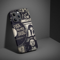 Music is my drug vintage music phone case