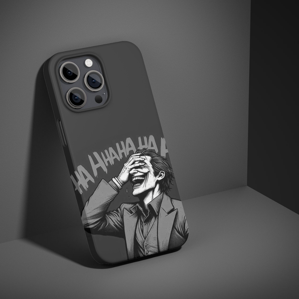 Dark Laughing Villain Aesthetic Phone Case