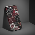 Romantic music collage phone case